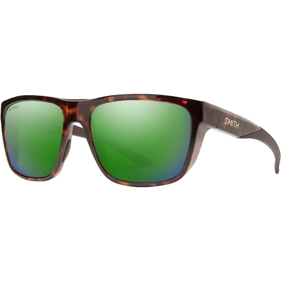 () X~X o[ N}|bv |[CYh TOX Smith Barra ChromaPop Polarized Sunglasses Tortoise/ChromaPop Glass Polarized Green Mirror