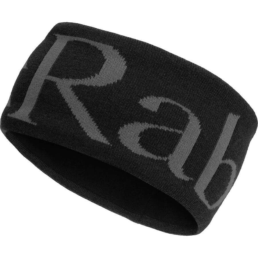 (取寄) ラブ ニット ロゴ ヘッドバンド Rab Knitted Logo Headband Anthracite