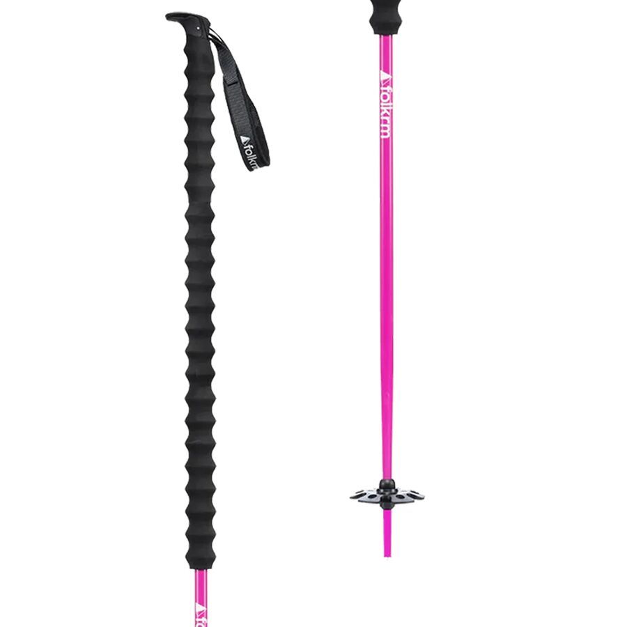 (取寄) ワイイースト スキー ポールズ Folkrm Poles Wyeast Ski Poles Gooseberry Pink