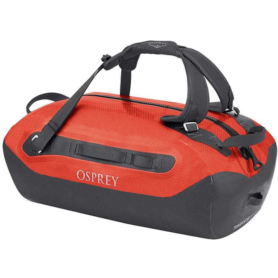 (取寄) オスプレーパック トランスポーター ウォータープルーフ 40L ダッフル バッグ Osprey Packs Transporter Waterproof 40L Duffel Bag Mars Orange