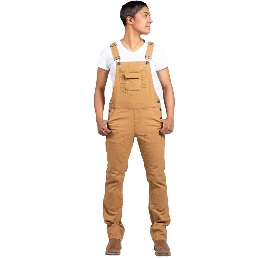 (取寄) ダブテイル ワークウェア レディース フレッシュリー オーバーオール - ウィメンズ Dovetail Workwear women Freshley Overall - Women's Saddle Brown Canvas