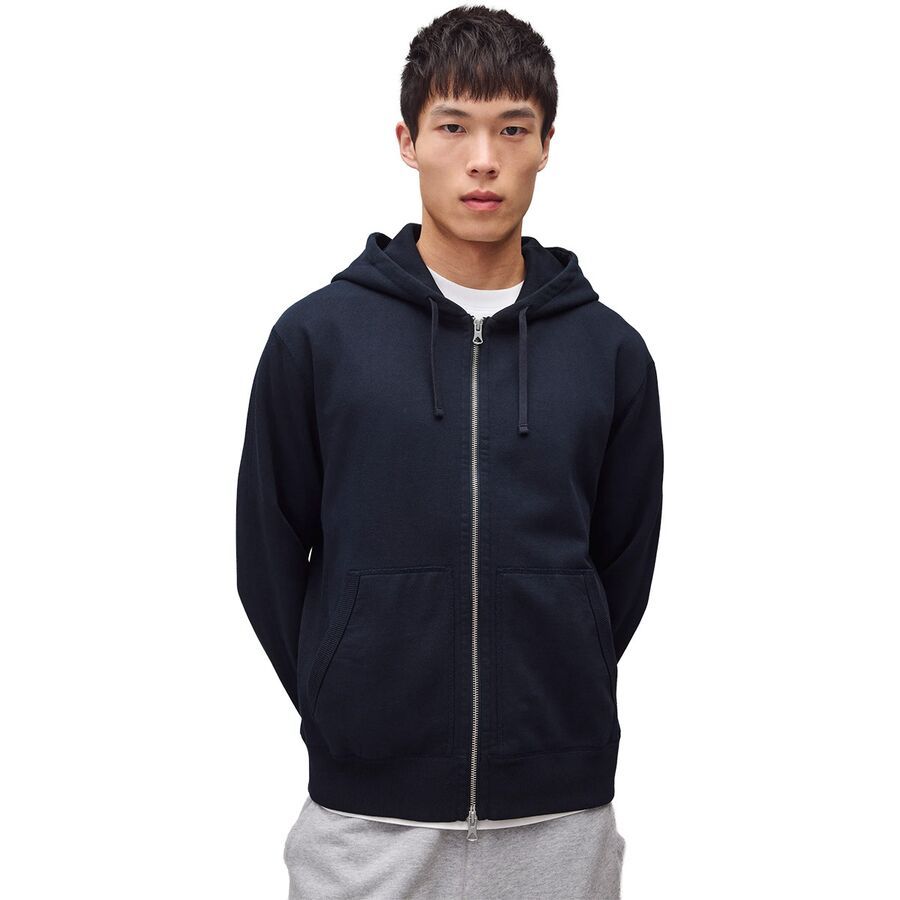 (取寄) レイニングチャンプ メンズ ミッドウエイト テリー クラシック ジップ ブーディ - メンズ Reigning Champ men Midweight Terry Classic Zip Hoodie - Men's Navy
