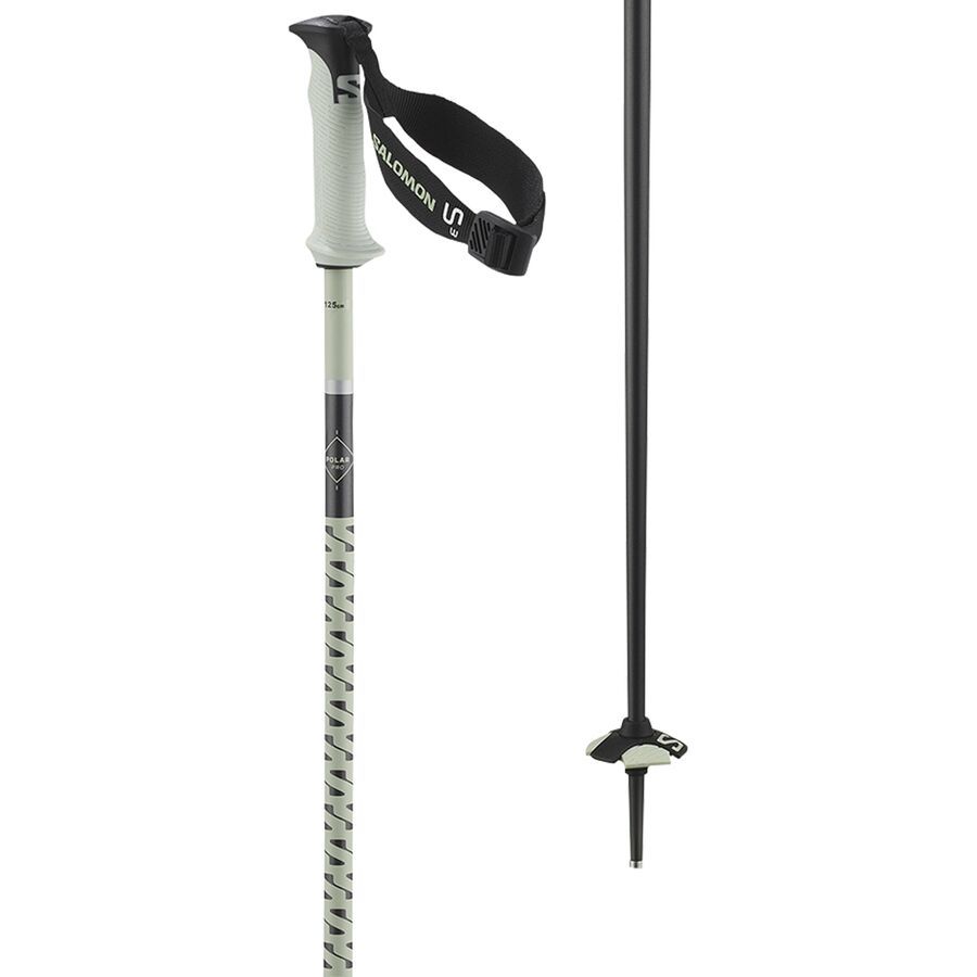 (取寄) サロモン ポラール プロ S3 スキー ポールズ Salomon Polar Pro S3 Ski Poles White Moss