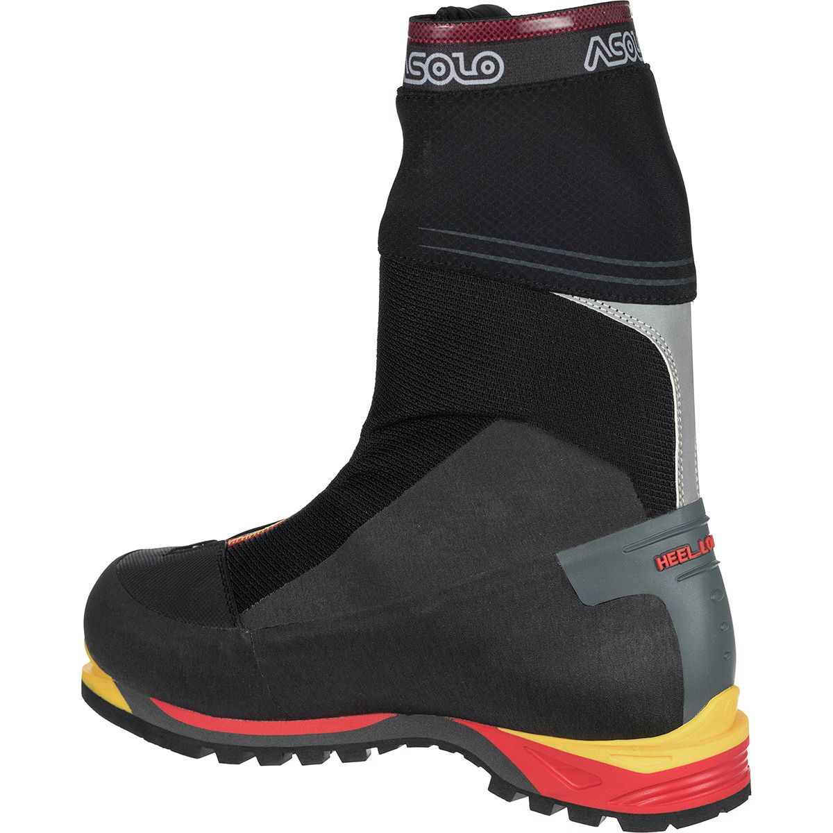 (���) ������ ��� �֥�� GV �ޥ���ƥ˥���� �֡��� Asolo Mont Blanc GV Mountaineering Boot Black/Red