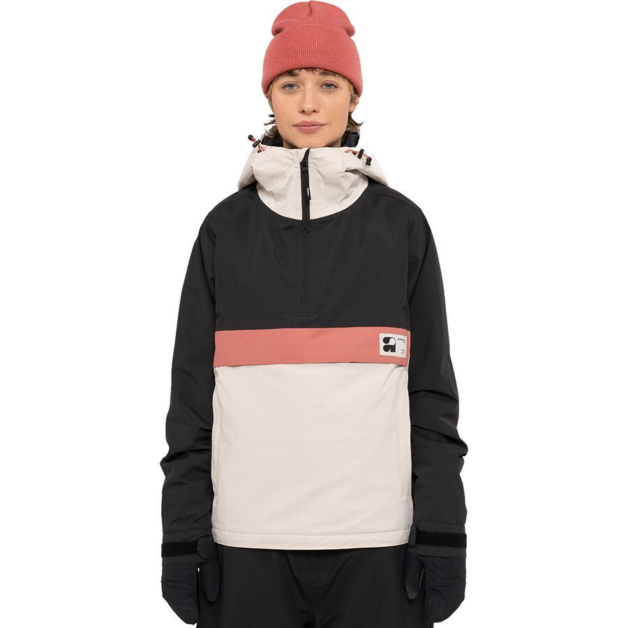 (取寄) アルマダ レディース ロザリー 2l インサレーテッド アノラック ジャケット - ウィメンズ Armada women Rosalie 2L Insulated Anorak Jacket - Women's Black/Cream/Faded Rose