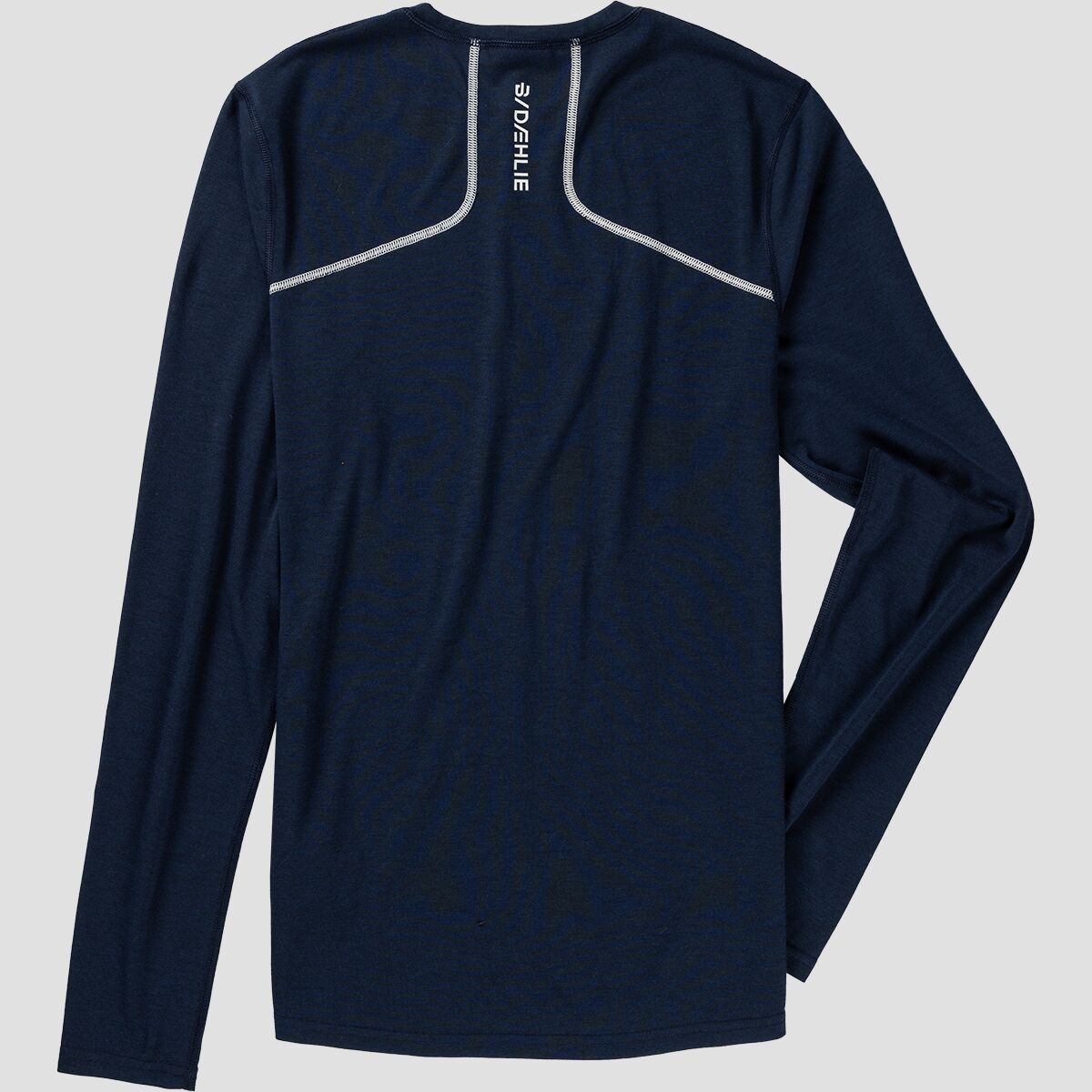 (���) �ӥ�������� ��� �ȥ졼�˥� ������ �ߥå��� ����-�������� �ȥå� - ��� Bjorn Daehlie men Training Wool Mix Long-Sleeve Top - Men's Navy