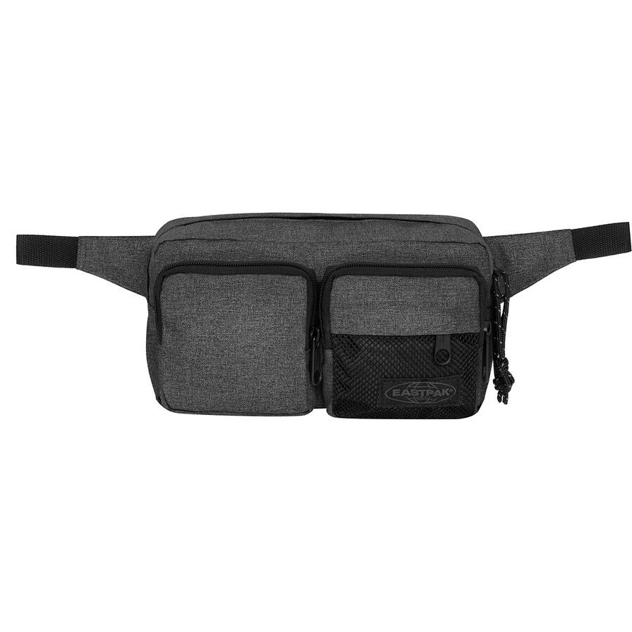 (取寄) イーストパック ダブル クロスボディ バッグ Eastpak Double Crossbody Bag Black Denim