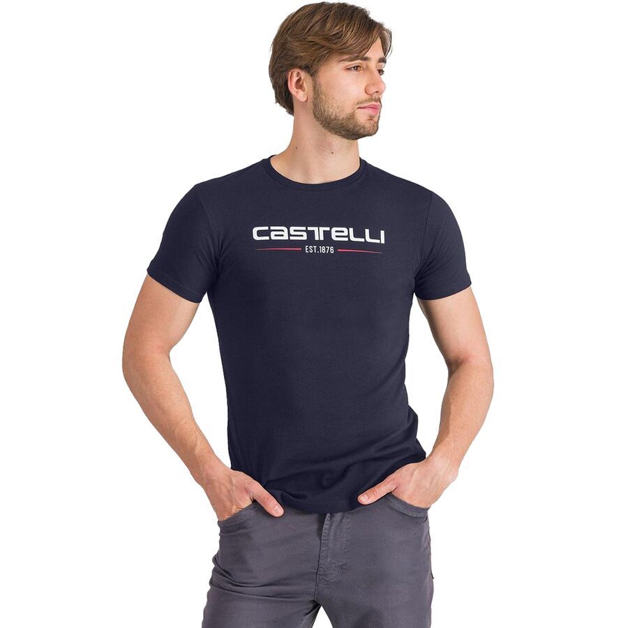 ■商品詳細■ブランドCastelliカステリ■商品名76 T-Shirt - Men's76 T-シャツ - メンズ■商品状態新品・並行輸入品■色Belgian Blue■素材綿100％■フィット通常■スタイル半袖クルー■アクティビティカジュアル■備考(取寄) カステリ メンズ 76 T-シャツ - メンズ Castelli men 76 T-Shirt - Men's Belgian BlueCastelli メンズ シャツ トップス ウェア 自転車 サイクリング 男性 ブランド 大きいサイズ ビックサイズbc-CSTZ7WI