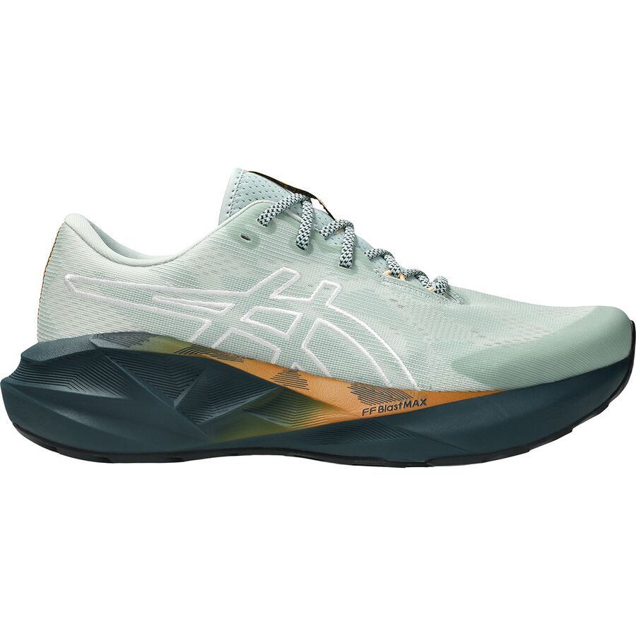 (取寄) アシックス メンズ ノヴァブラスト 5 Tr ランニング シューズ - メンズ Asics men Novablast 5 TR Running Shoe - Men's Nature Bathing/Lichen Rock