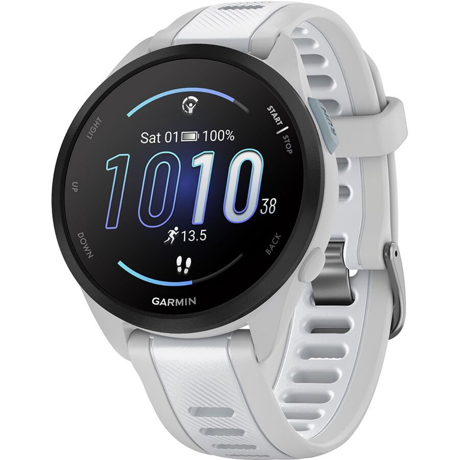 (取寄) ガーミン フォアランナー 165 ミュージック ウォッチ Garmin Forerunner 165 Music Watch Mist Gray/Whitestone