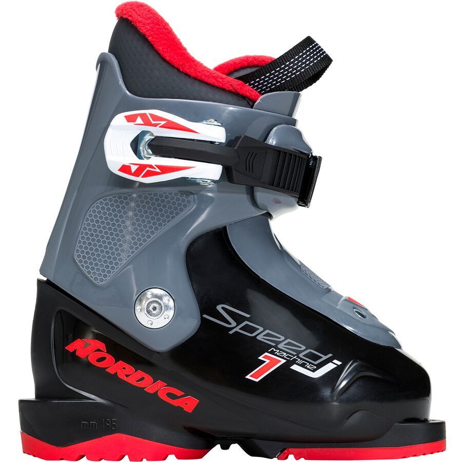 (取寄) ノルディカ キッズ スピードマシン J1 スキー ブーツ - - キッズ Nordica kids Speedmachine J1 Ski Boot - 2026 - Kids' Black/Anthracite/Red