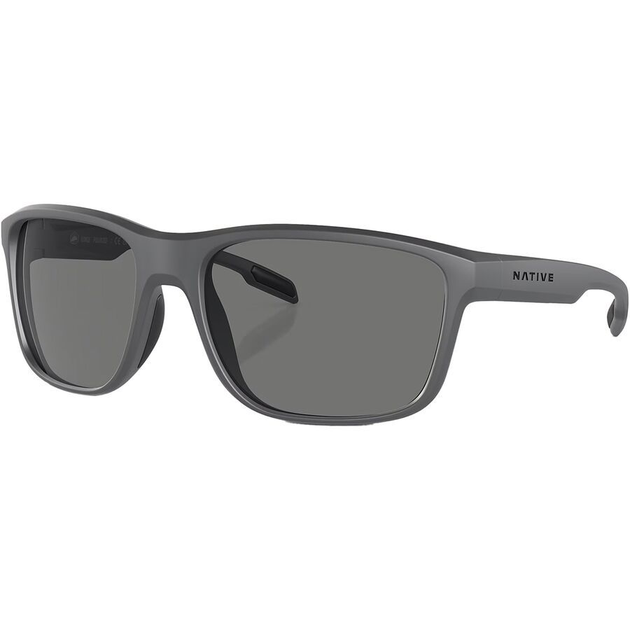 (取寄) ネイティブ アイウェア ゴージ ポーラライズド サングラス Native Eyewear Gorge Polarized Sunglasses Matte Grey/Grey Polarized
