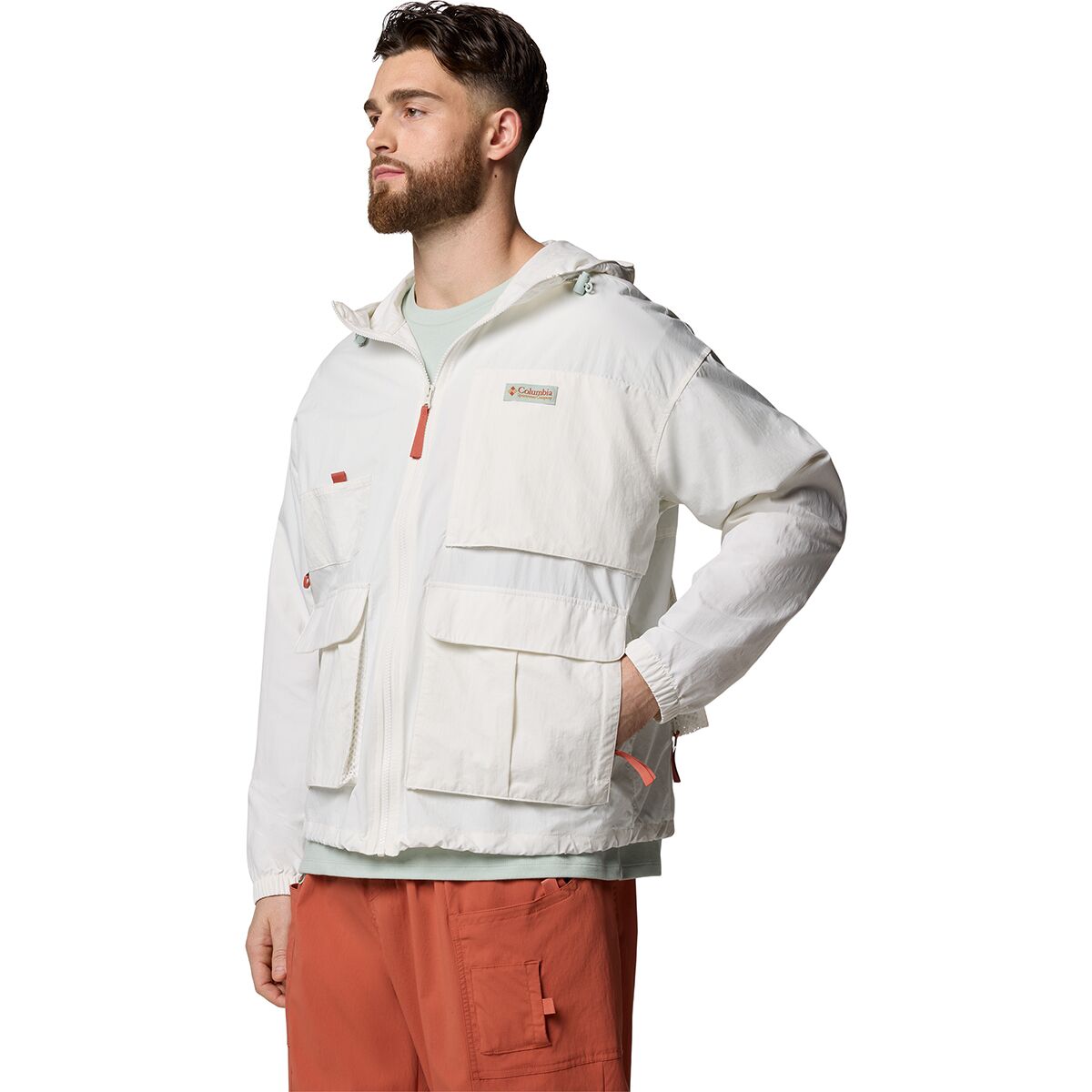 (���) ������ӥ� ��� ������ �ӡ��� ������ɥ֥졼���� - ��� Columbia men Cove Beach Windbreaker - Men's Sea Salt