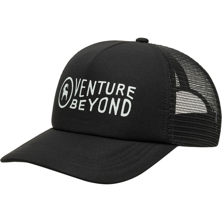 (取寄) バックカントリー ベンチャー ビヨンド フォーム トラッカー ハット Backcountry Venture Beyond Foam Trucker Hat Black