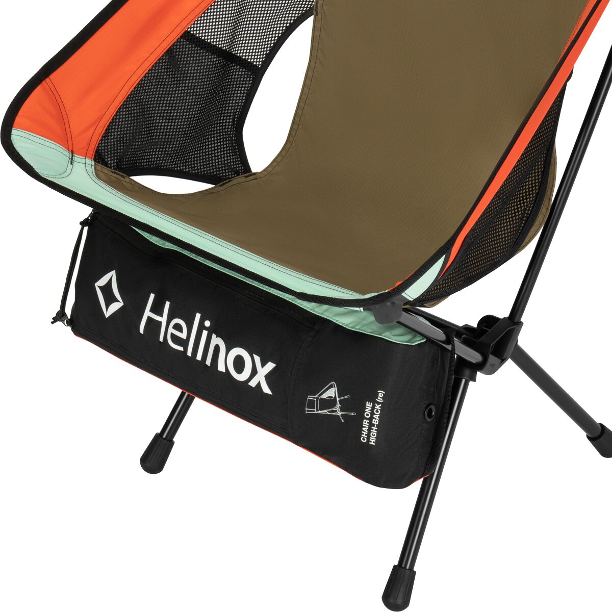 (取寄) ヘリノックス チェアー ワン ハイバック Helinox Chair One Highback (re) Mint Multi Block