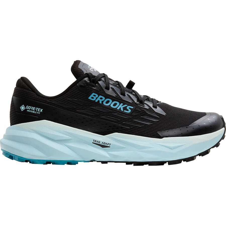 (取寄) ブルックス レディース カスケーディア 19 Gtx トレイル ランニング シューズ - ウィメンズ Brooks women Cascadia 19 GTX Trail Running Shoe - Women's Black/Ebony/Blue Flower