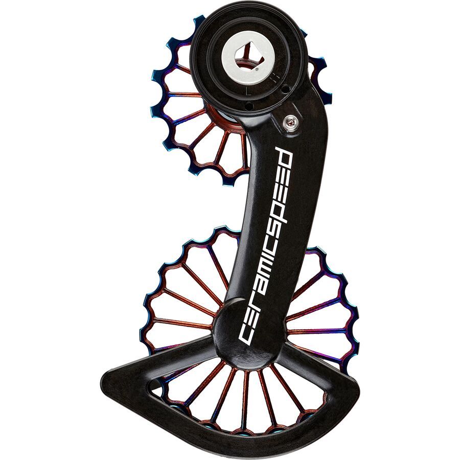 (取寄) セラミックスピード OSPW 3D ホロウ ティー オイル スリック PVD CTD CeramicSpeed OSPW 3D Hollow Ti Oil Slick PVD Ctd Red/Force Axs