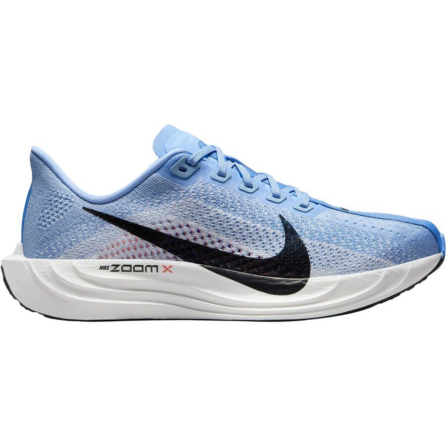 (取寄) ナイキ レディース ペガサス プラス ランニング シューズ - ウィメンズ Nike women Pegasus Plus Running Shoe - Women's Aluminum/Black-Royal Pulse-White