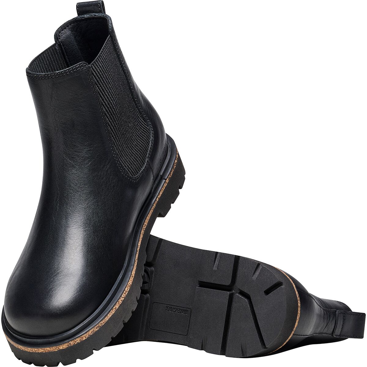 (���) �ӥ륱�󥷥�ȥå� ��ǥ����� �ϥ����å� �ǥ����� �֥롼 �֡��� - ������� Birkenstock women Highwood Deep Blue Boot - Women's Black Leather