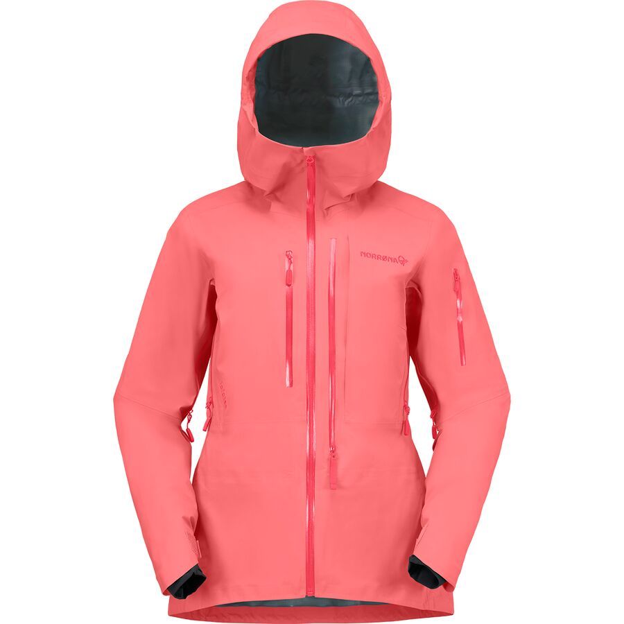 (取寄) ノローナ レディース ロフォーテン ゴア-テックス プロ ジャケット - ウィメンズ Norrona women Lofoten GORE-TEX PRO Jacket - Women's Calypso Coral