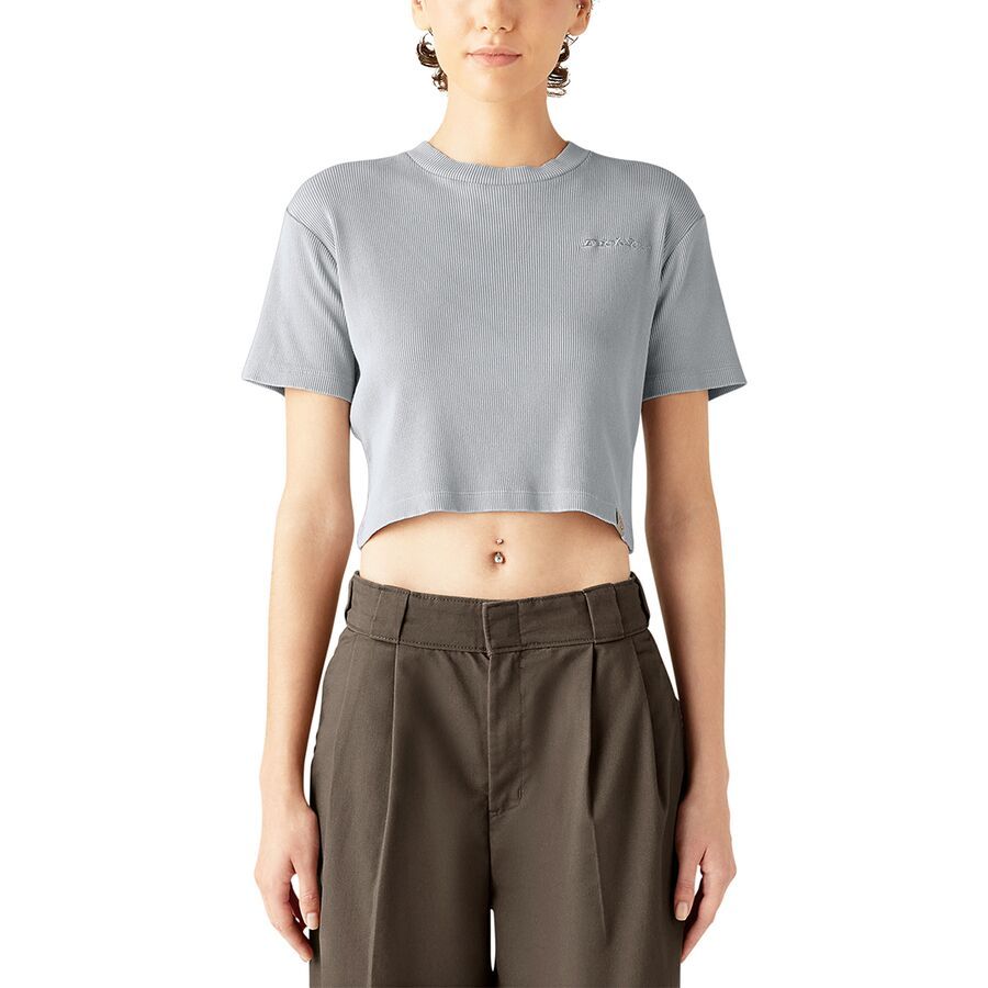 (取寄) ディッキーズ レディース T-シャツ - ウィメンズ Dickies women Plentywood T-Shirt - Women's Ultimate Gray