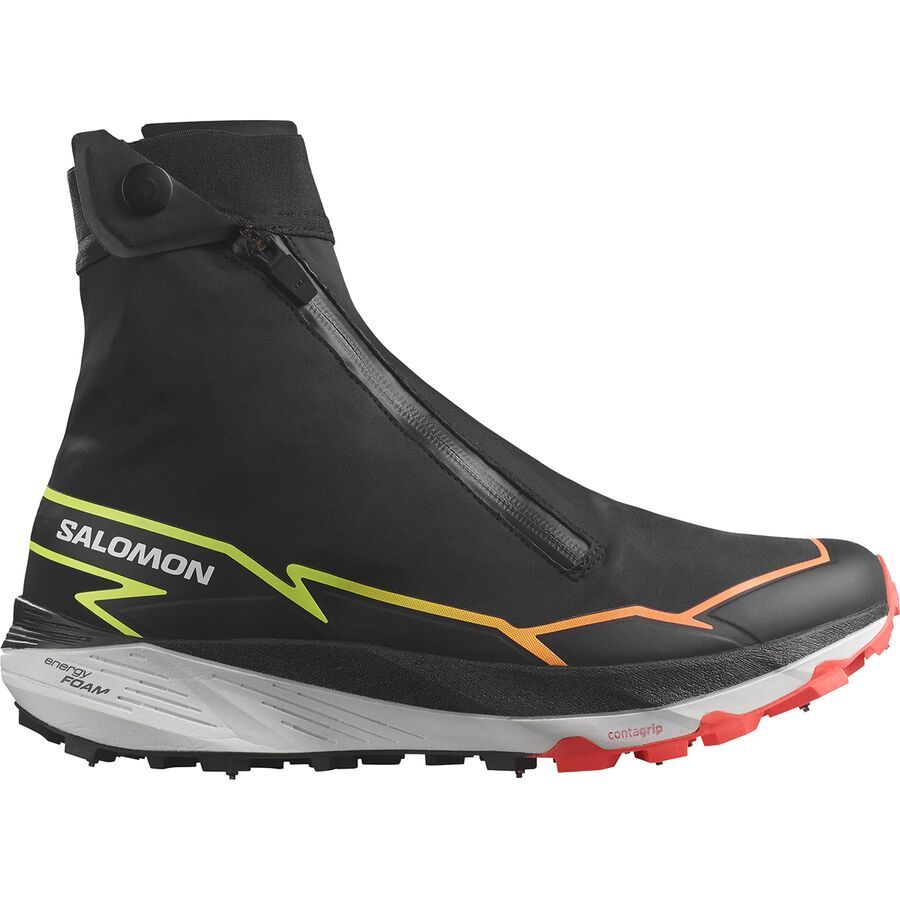 (���) ������� �����󥿡� ������ ���ѥ��� ���塼�� Salomon Winter Cross Spike Shoe Black/Fiery Coral/...