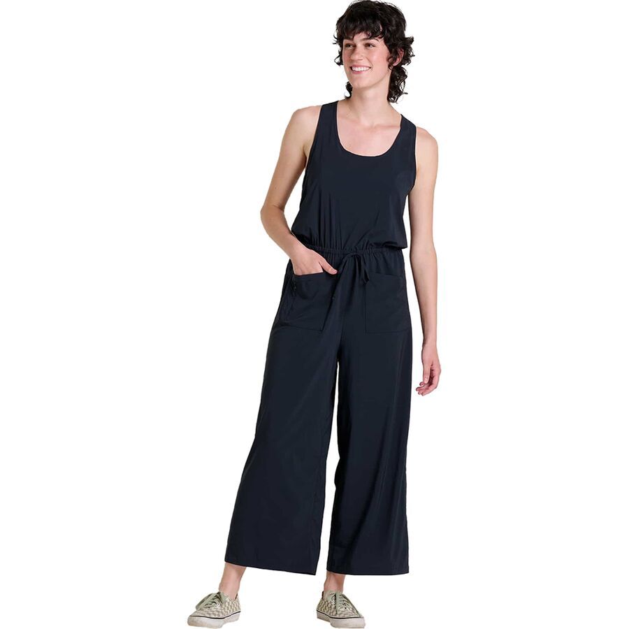 (取寄) トードアンドコー レディース リヴィ スリーブレス ジャンプスーツ - ウィメンズ Toad&Co women Livvy Sleeveless Jumpsuit - Women's Black