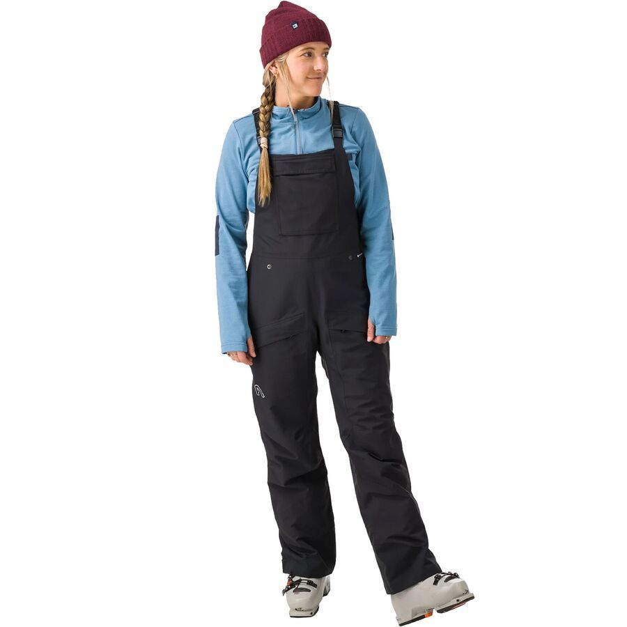 (���) �ե饤���� ��ǥ����� �ɥ�ե� �ӥ� �ѥ�� - ������� Flylow women Drift Bib Pant - Women's Black