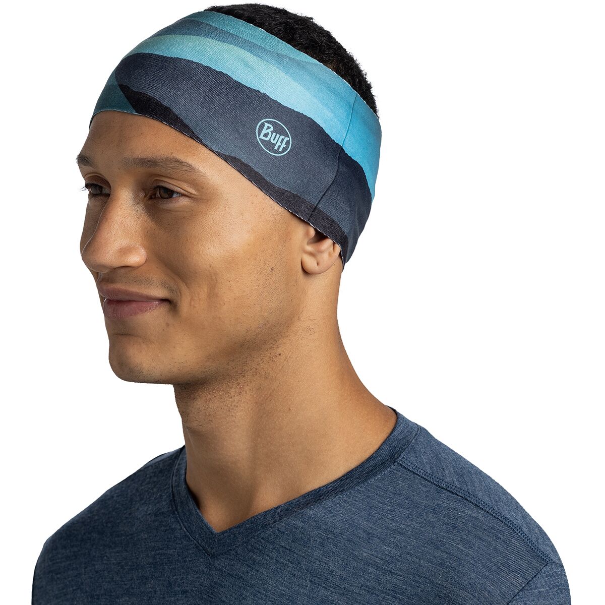 (���) �Х� ������ͥå� �إåɥХ�� Buff Thermonet Headband Munke Tourmaline