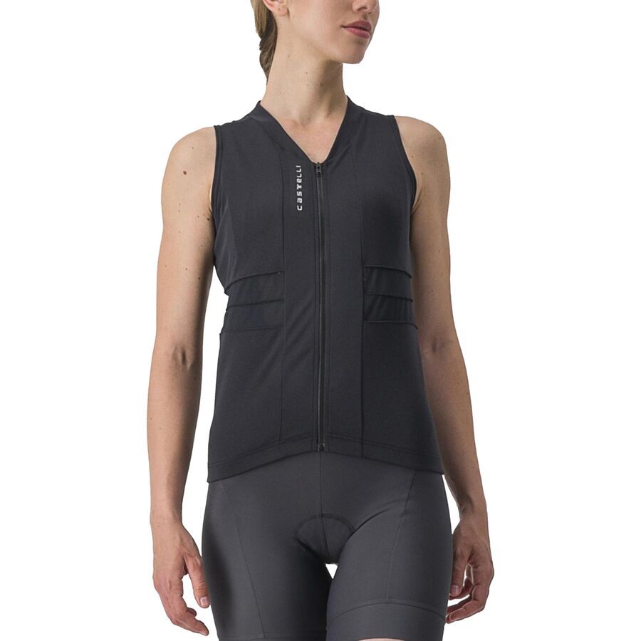 (���) �����ƥ� ��ǥ����� ���˥� 4 ���꡼�֥쥹 ���㡼�� - ������� Castelli women Anima 4 Sleeveless Jers...