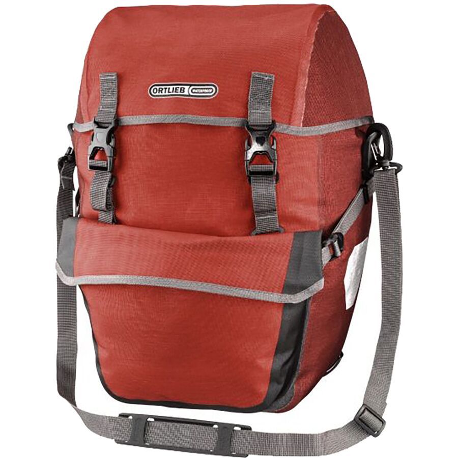 (取寄) オルトリーブ バイク-パッカー プラス パニエ - ペア Ortlieb Bike-Packer Plus Panniers - Pair Salsa/Dark Chili