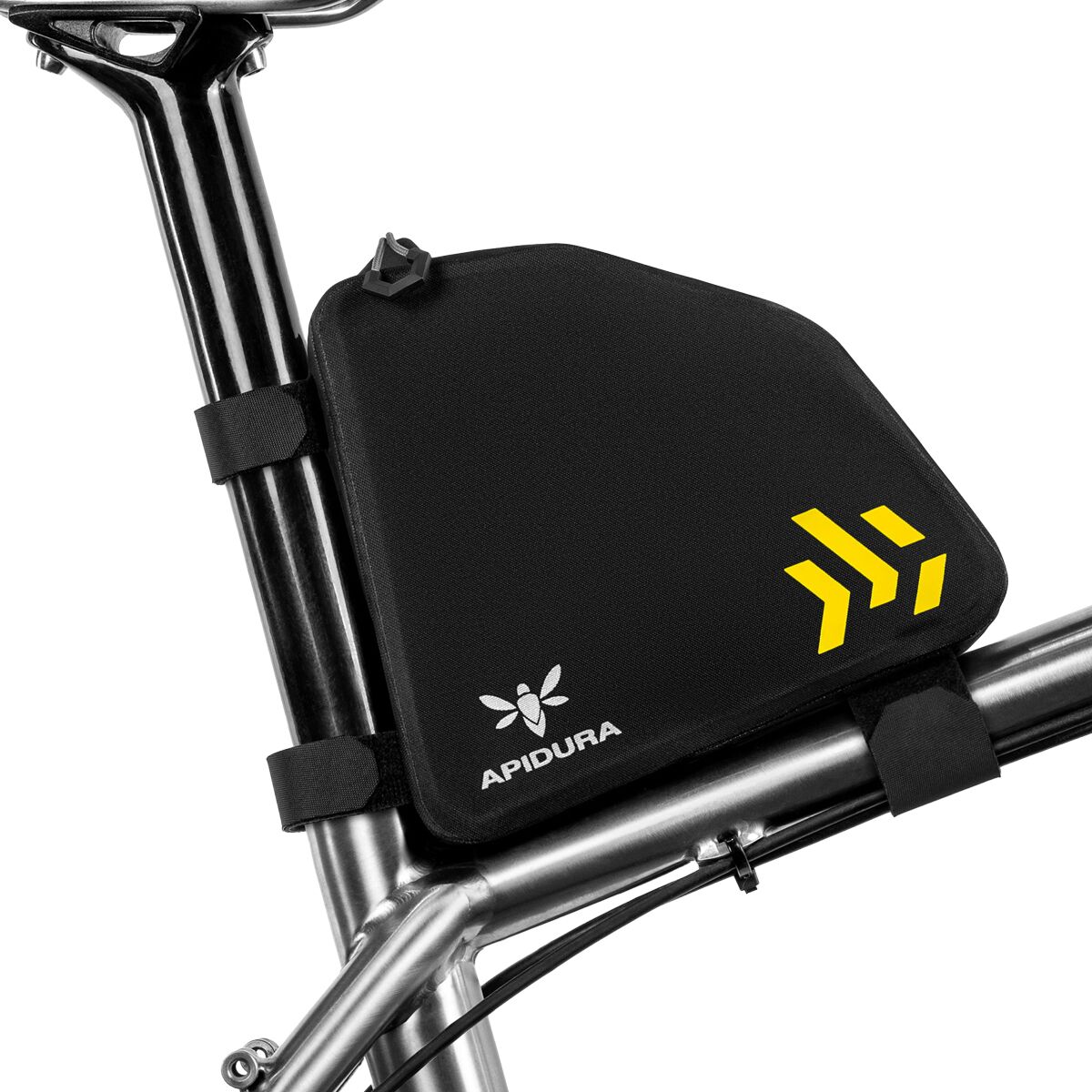 (���) �Хå�����ȥ꡼ �ꥢ �ȥå� ���塼�� �ѥå� Apidura Backcountry Rear Top Tube Pack Black/Grey