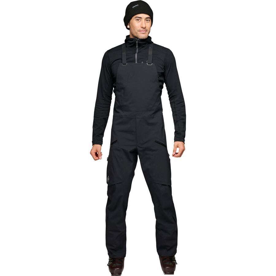 (取寄) ブラックダイヤモンド メンズ ファクター ビブ パンツ - メンズ Black Diamond men Factor Bib Pant - Men's Black
