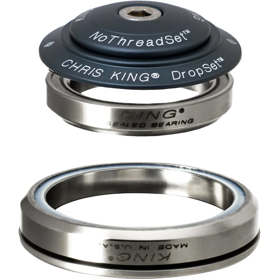 (取寄) クリスキング ドロップセット 5 ヘッドセット Chris King DropSet 5 Headset Midnight