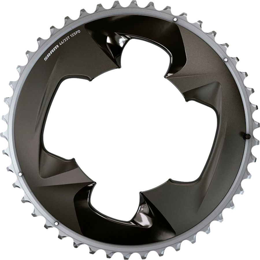 (取寄) スラム フォース 12-スピード チェーンリング SRAM Force 12-Speed Chainring Polar Grey