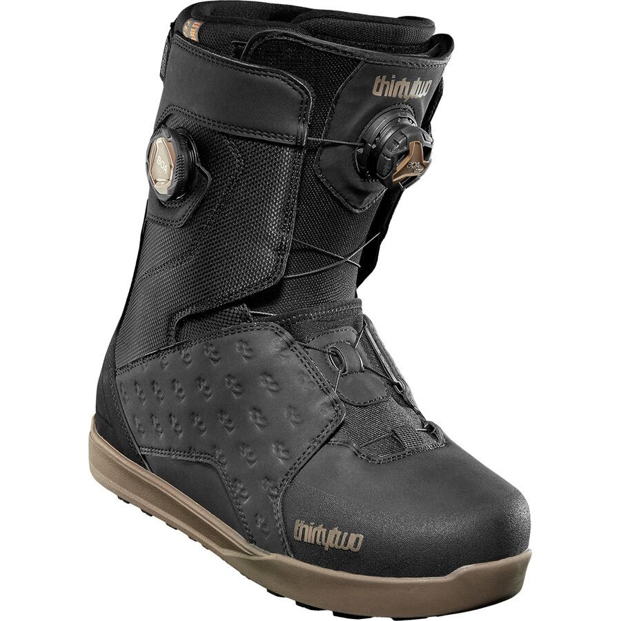 (取寄) サーティーツー メンズ ラッシュド ダブル ボア スノーボード ブーツ - - メンズ ThirtyTwo men Lashed Double Boa Snowboard Boot - 2026 - Men's Black/Gum