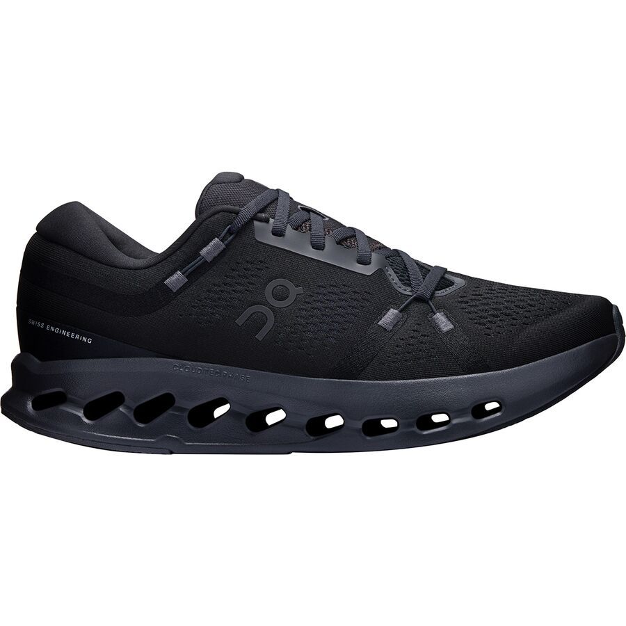 (取寄) オンランニング メンズ クラウドサーファー 2 ワイド ランニング シューズ - メンズ On Running men Cloudsurfer 2 Wide Running Shoe - Men's Black/Black