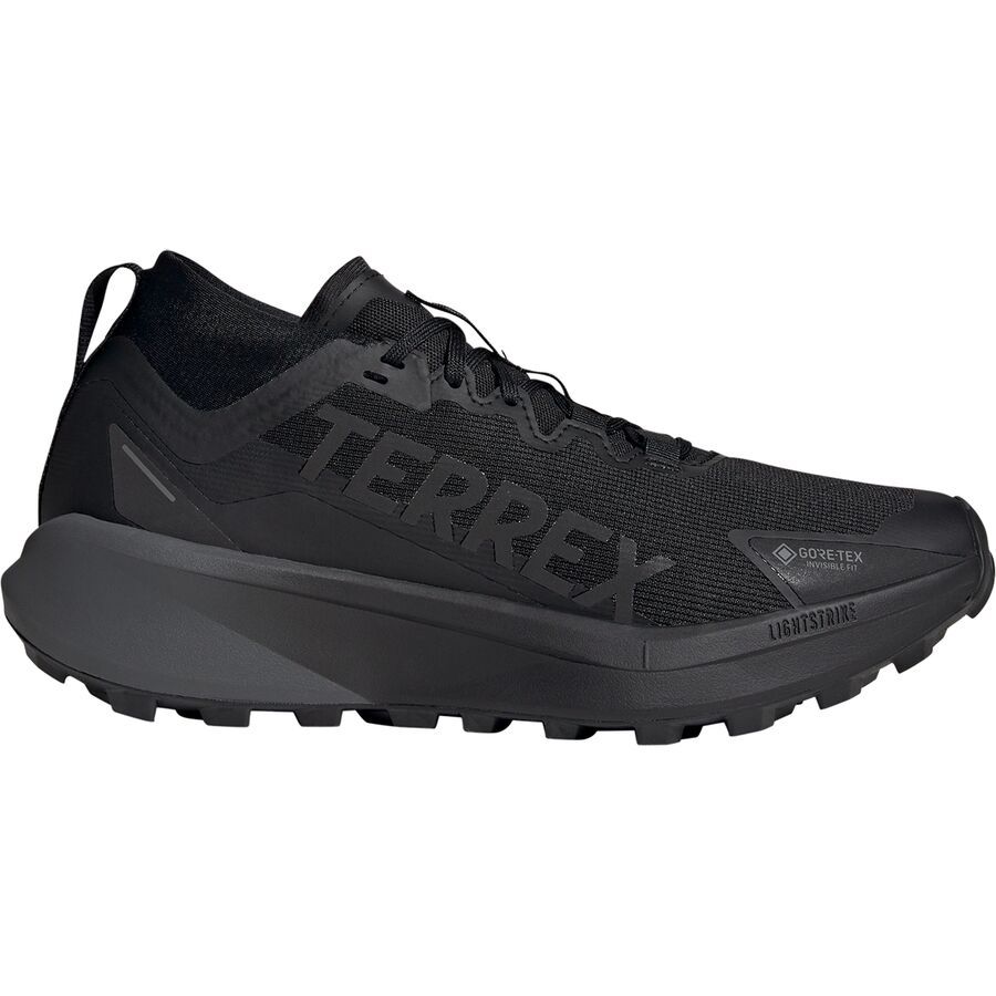 (取寄) アディダステレックス メンズ テレックス アグラヴィック Gtx トレイル ランニング シューズ - メンズ Adidas TERREX men Terrex Agravic GTX Trail Running Shoe - Men's Core Black/Core Black/Grey Six