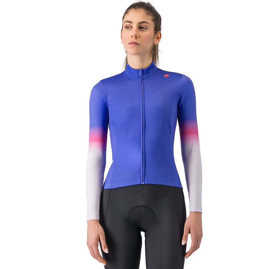 (���) �����ƥ� ��ǥ����� ������ �����ޥ� ���㡼�� - ������� Castelli women Corso Thermal Jersey - Wome...