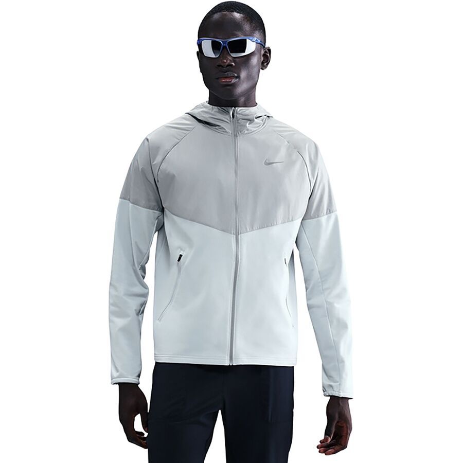 (取寄) ナイキ メンズ リペル ウィンターライズド マイラー ジャケット - メンズ Nike men Repel Winterized Miler Jacket - Men's Pure Platinum/Reflective Silv(4.0)
