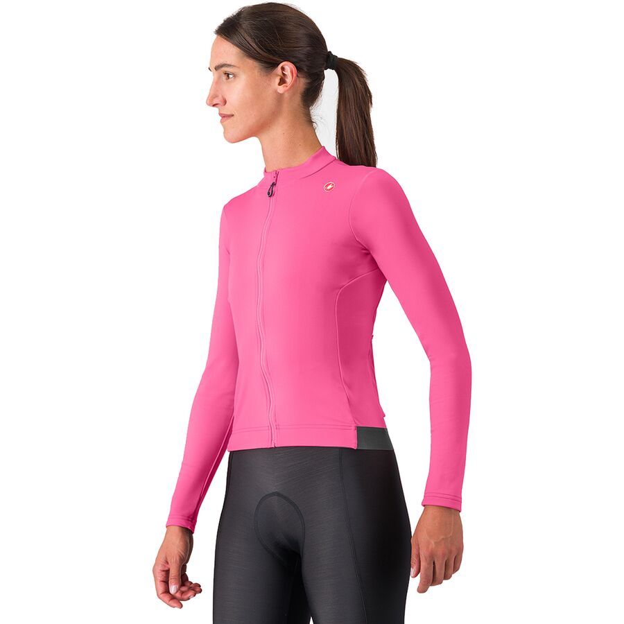 (���) �����ƥ� ��ǥ����� �����ץ�å� �����ޥ� ���㡼�� - ������� Castelli women Espresso Thermal Jersey ...