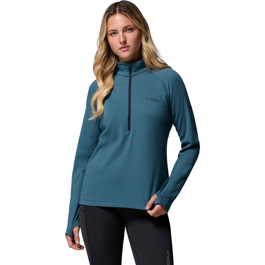 (���) ������ӥ� ��ǥ����� 1/2-���å� �ȥå� - ������� Columbia women DriVenture 1/2-Zip Top - Wom...