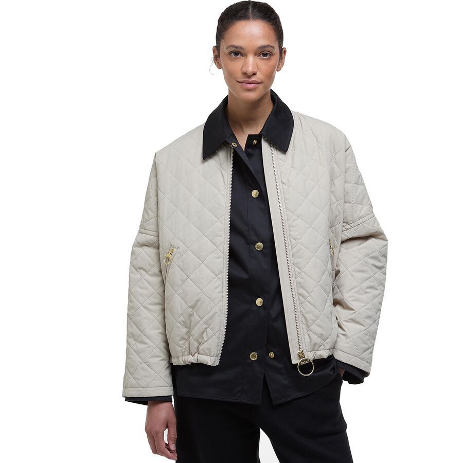 (取寄) バブアー レディース キルト ジャケット - ウィメンズ Barbour women Emlyn Quilt Jacket - Women's Light Sand/Ancient