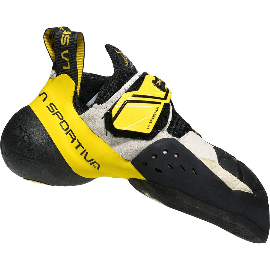 (取寄) スポルティバ ソリューション クライミング シューズ La Sportiva Solution Climbing Shoe White/Yellow