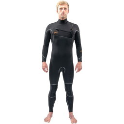 (取寄) ダカインウェットスーツ メンズ サイクロン 4/3mm チェスト-ジップ フル ウェットスーツ - メンズ Dakine Wetsuits men Cyclone 4/3mm Chest-Zip Full Wetsuit - Men's Black