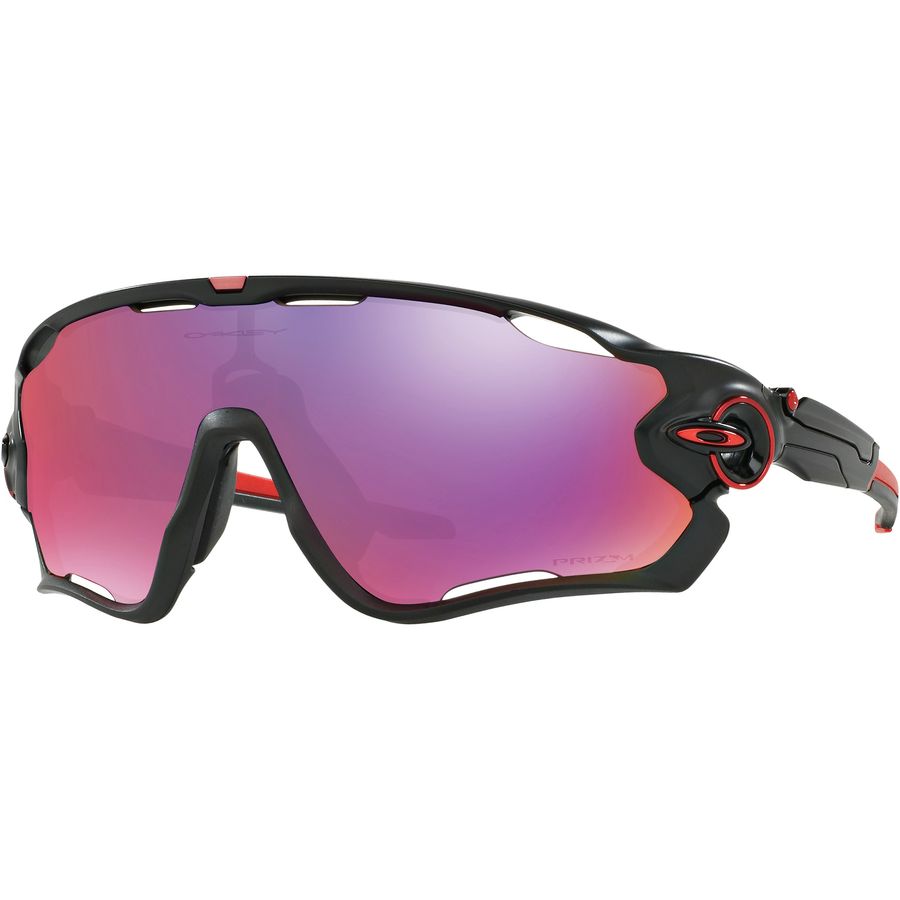 (取寄) オークリー ジョーブレイカー プリズム サングラス Oakley Jawbreaker Prizm Sunglasses Matte Black/Prizm Road