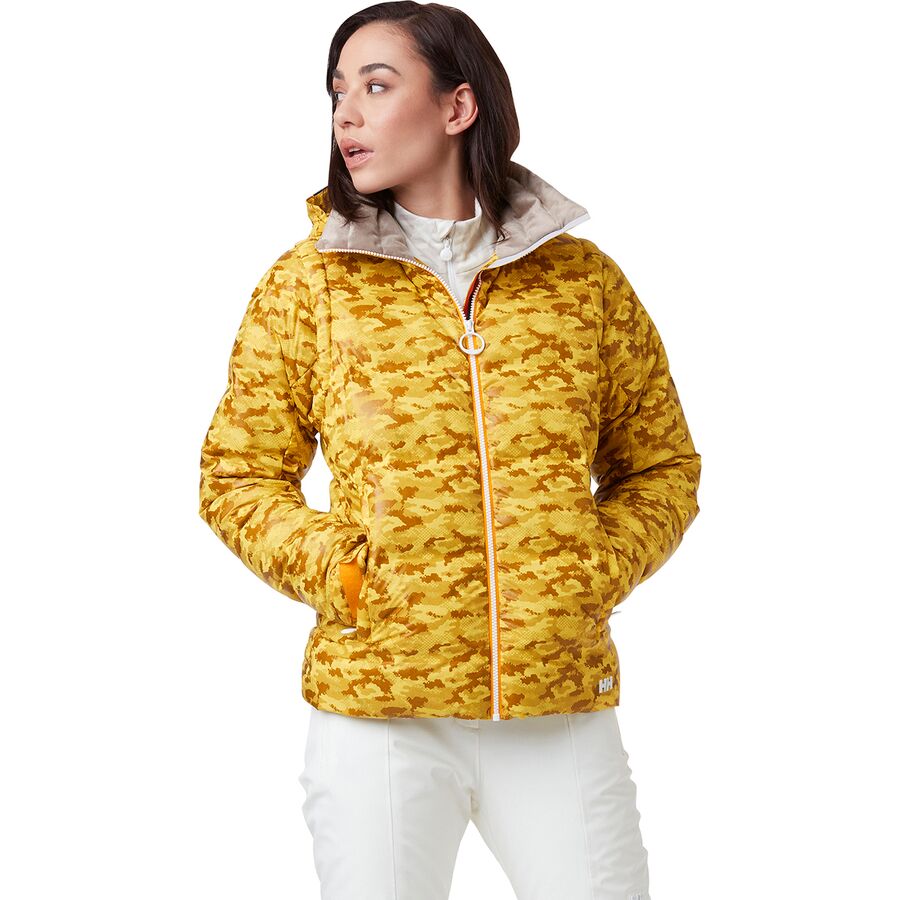 () w[nZ fB[X oR ptB[ WPbg - EBY Helly Hansen women Banco Puffy Jacket - Women's Saffron Camo