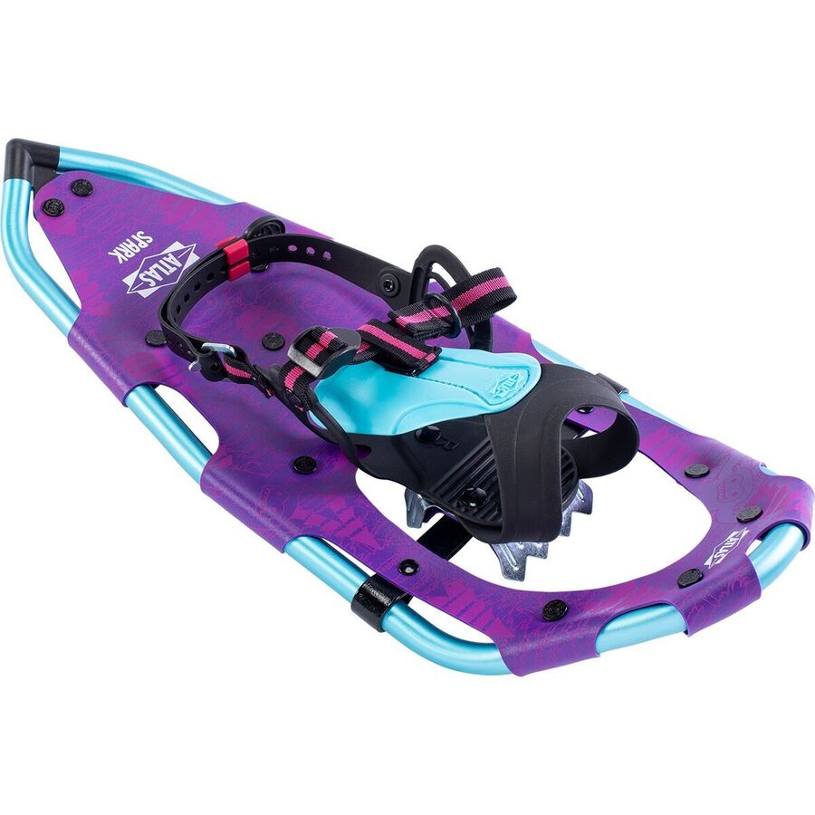 () ȥ饹Ρ塼 å ԡ Ρ塼 - å Atlas Snowshoes kids Spark Snowshoe - Kids' Purple