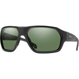 (取寄) スミス デッキボス ポーラライズド サングラス Smith Deckboss Polarized Sunglasses Matte Black/ChromaPop Polarized Gray Green