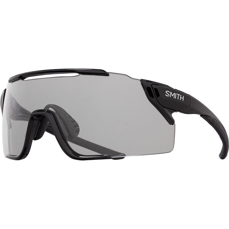 () X~X A^bN }O MTB N}|bv TOX Smith Attack MAG MTB ChromaPop Sunglasses Black-Photochromic Clear To Gray